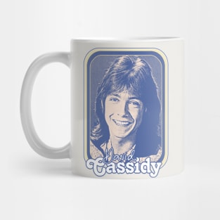 David Cassidy // Retro 1970s Aesthetic Fan Design Mug